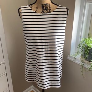 LOFT Striped tank